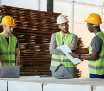 Des ouvriers animent un atelier speed boat agile en usine