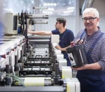 Une ligne de production en usine - Méthode Heijunka