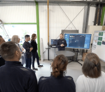 Une animation visuelle de la performance en usine