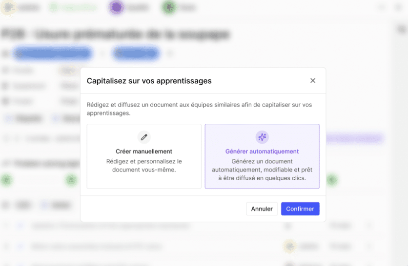 La fonctionnalité Knowledge Management dans Fabriq